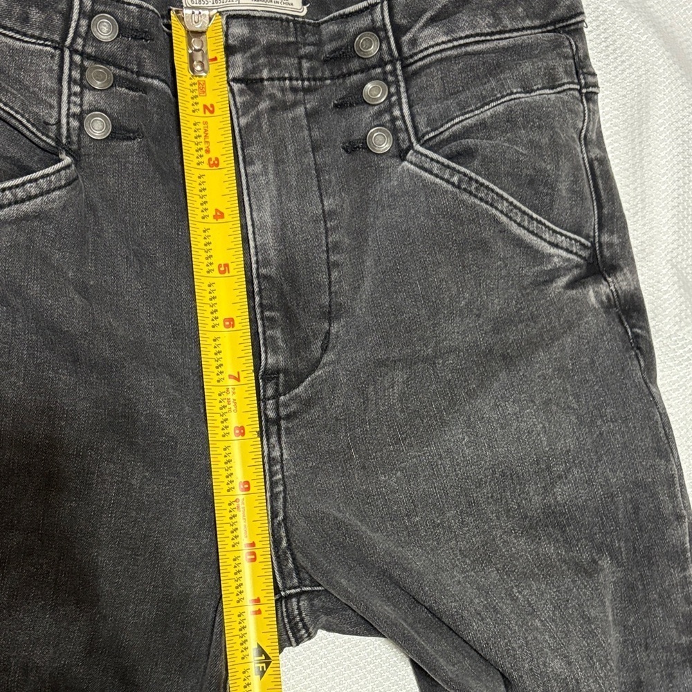 Free People Charcoal Flare Jeans - Picture 10 of 12